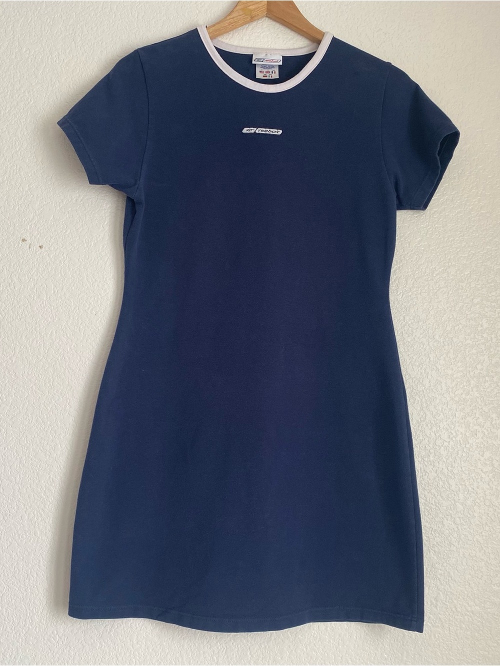 Y2k Reebok tennis dress, navy, M